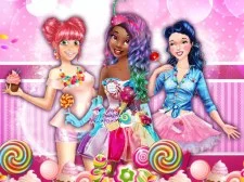 Sweet Party with Princesses game background