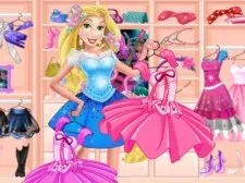 Sweet Princess Dressing Room! game background