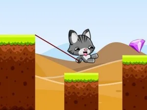 Swing Cat Endless Jump game background