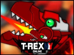 T Rex N.Y Online game background