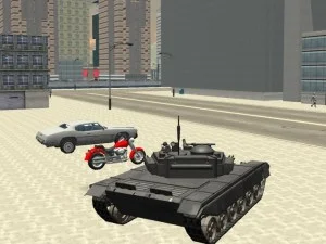 Tank Driver Simulator game background