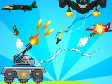 Tank War Defense game background