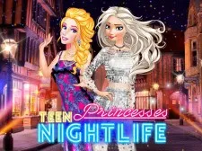 Teen Princesses Nightlife game background
