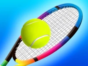 Tennis Clash game background
