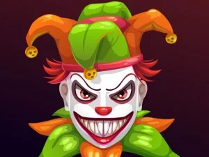 Clowns terrifiant match 3 game background