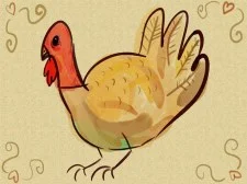 Thanks Giving Turkey Slide game background