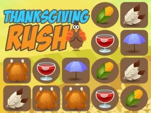 Thanksgiving Rush game background
