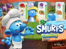 The Smurfs Cooking game background
