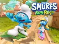 The Smurfs Skate Rush game background