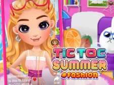 Tictoc Summer Fashion game background