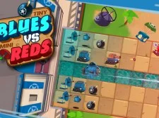 Tiny Blues Vs Mini Reds game background