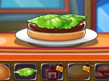 Top Burger Cooking game background