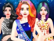 Top Model Fashion Dress Up game background