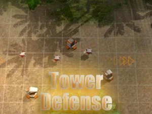 Tower Defense game background