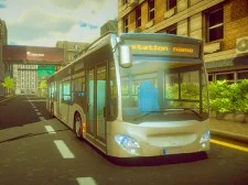 Town Bus Driver game background