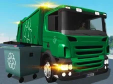 Trash Truck Simulator game background