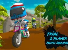 Trial 2 Player Moto Racing game background