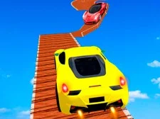 Tricky Impossible Tracks Car Stunt Racing game background