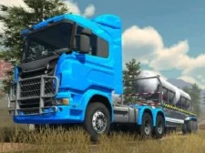 Triler Truck Simulator Off Road game background