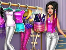 Tris Fashionista Dolly Dress up H5 game background