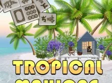 Tropical Mahjong game background