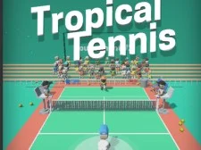 Tropical Tennis game background