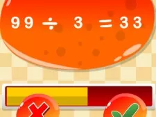 True and False Math Game game background