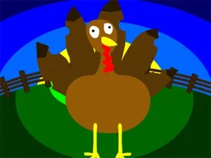 Turkey Shooter game background