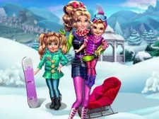 Twins Winter Fun! game background