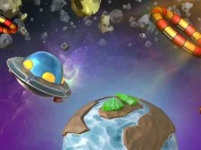 UFO Hoop Master 3D game background