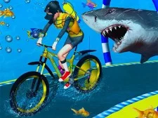 Underwater Cycling Adventure game background