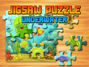 Unterwasser-Puzzle-Spiel