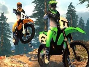 Uphill Motorbike Rider:offroad bike Game 2020 game background