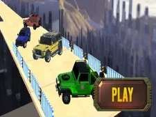 Jeep Drive 2k20 de montaña cuesta arriba game background