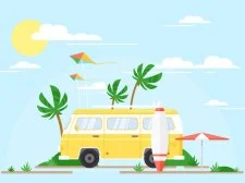 Vacation Time Jigsaw game background