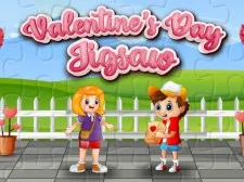 Valentine Day Jigsaw game background