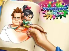 Vanellope Coloring Book game background