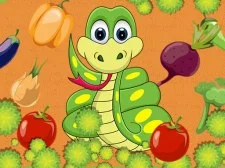 Vegetable Snake game background
