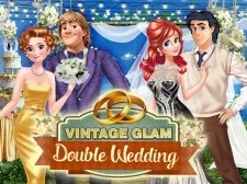 Vintage Glam Double Wedding game background