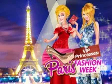 VIP Princesses Paris Fashion Week game background
