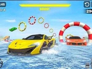 Гонки на водных автомобилях