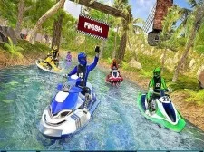 Water Power Boat Racer 3D game background