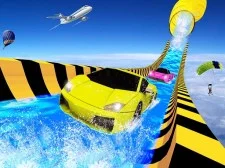 Wyścigi samochodowe zjeżdżalnią wodą przygoda 2020