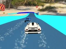 Water Slide Cars game background