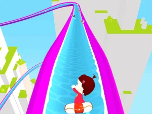 Water Slides.io game background
