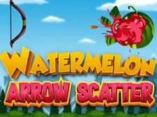 Watermelon Arrow Scatter Game game background