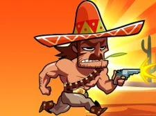Western Cowboy Run game background