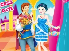 White Princess Romantic Date game background