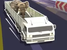 Wild Animal Transport Truck game background