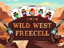 Wild West Freecell game background